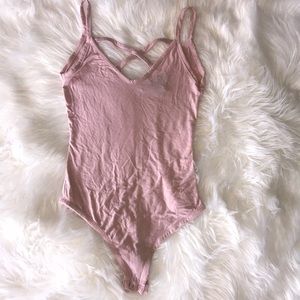 Pink bodysuit